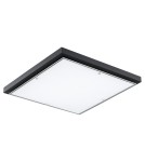 Plafony kwadratowe - Argon CARLSON plafon 2 pł. 2x15W (max) opal mat czarny 7180 - product 2