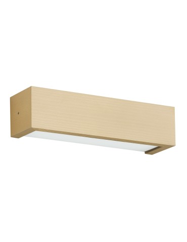 Argon CASERTA kinkiet 2 pł., prążek poziomy 2x15W (max) opal mat złoty 7168 - produkt 2