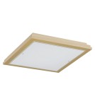 Plafony złote - Argon CASERTA plafon 4 pł. 4x15W (max) opal mat złoty 1803 - product 2