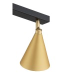 Lampy sufitowe reflektory - Argon LUCINDA plafon 2 pł. 2x7W (max) złoty czarny 7149 - product 5