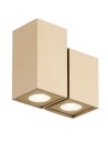 Argon MORTIMER plafon 2 pł., kubiki 2x5W (max) złoty 7175