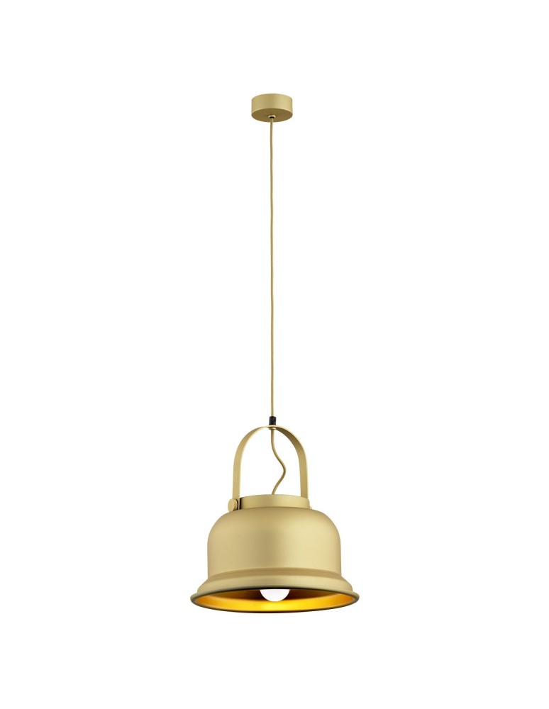 Lampy wiszące industrialne - Argon PALMER lampa wiszaca 1 pł. 1x15W (max) złoty 8300 - produkt kolory-swiatla.pl 1