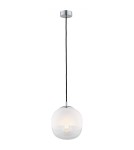 Lampy wiszące pojedyncze - Argon BALTIMORE lampa wisząca 1 pł. 1x15W (max) opal mat transparent 4676 - produkt 1