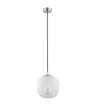 Lampy wiszące pojedyncze - Argon BALTIMORE lampa wisząca 1 pł. 1x15W (max) opal mat transparent 4676 - produkt 2