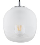 Lampy wiszące pojedyncze - Argon BALTIMORE lampa wisząca 1 pł. 1x15W (max) opal mat transparent 4676 - produkt 3