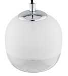 Lampy wiszące pojedyncze - Argon BALTIMORE lampa wisząca 1 pł. 1x15W (max) opal mat transparent 4676 - produkt 4