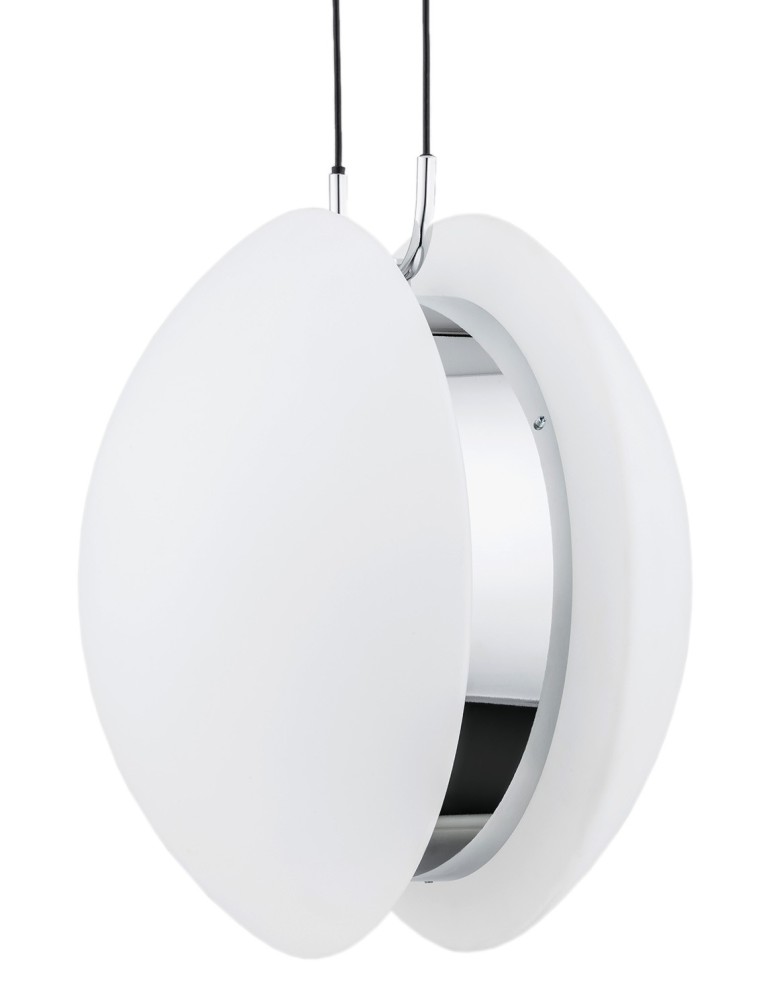 Argon BUFFALO lampa wisząca 1 pł. 1x15W (max) opal mat elementy chromowane 4678