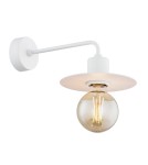 Kinkiety na wysięgniku - Argon CORSO kinkiet 1 pł. 1x15W (max) biały struktura 3878 - product 1