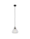 Argon DECORATO lampa wisząca 1 pł. 1x15W (max) transparentny czarny mat 4047