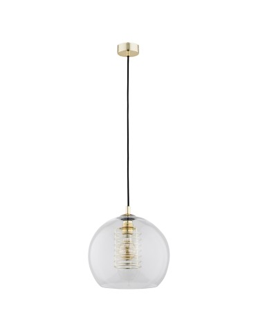 Argon DOVER lampa wisząca 1 pł. 1x15W (max) transparent elementy mosiądzowane 4673 - produkt 2
