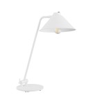 Lampki biurkowe - Argon GABIAN lampa biurkowa 1 pł. 1x15W (max) biały struktura 4996 - product 2