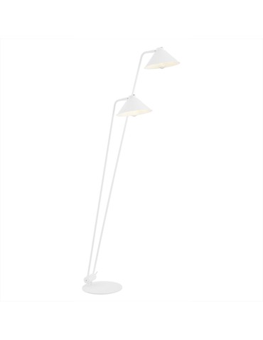 Argon GABIAN lampa podłogowa 2 pł. 2x15W (max) biały struktura 7074