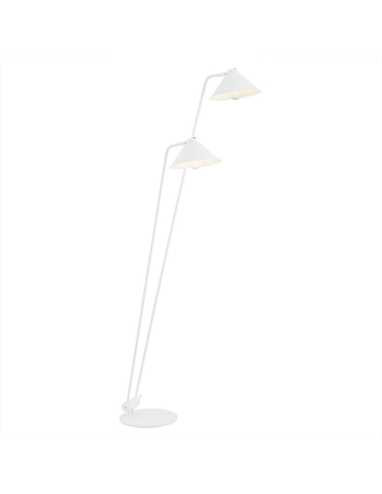Argon GABIAN lampa podłogowa 2 pł. 2x15W (max) biały struktura 7074