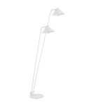 Lampy podłogowe do czytania - Argon GABIAN lampa podłogowa 2 pł. 2x15W (max) biały struktura 7074 - produkt 3