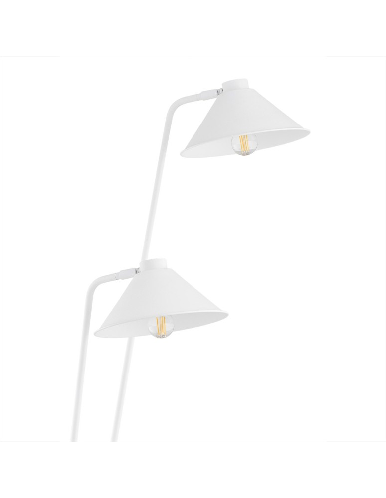 Argon GABIAN lampa podłogowa 2 pł. 2x15W (max) biały struktura 7074