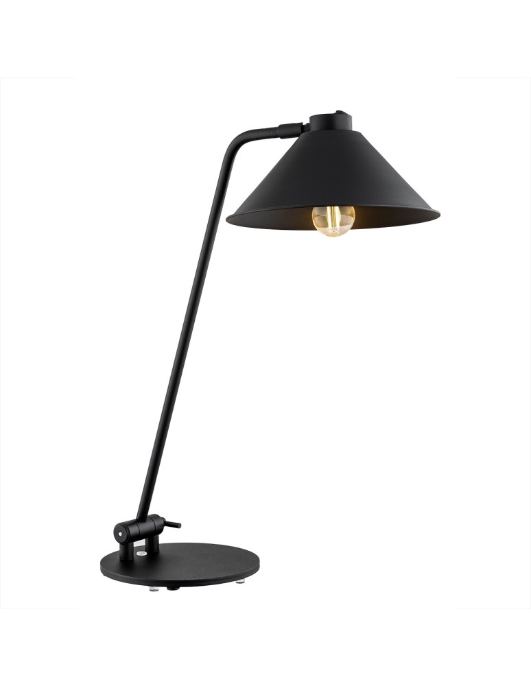 Argon GABIAN lampa biurkowa 1 pł. 1x15W (max) czarny struktura 4998