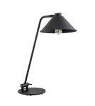 Lampki biurkowe - Argon GABIAN lampa biurkowa 1 pł. 1x15W (max) czarny struktura 4998 - produkt 2