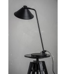 Lampki biurkowe - Argon GABIAN lampa biurkowa 1 pł. 1x15W (max) czarny struktura 4998 - produkt 5