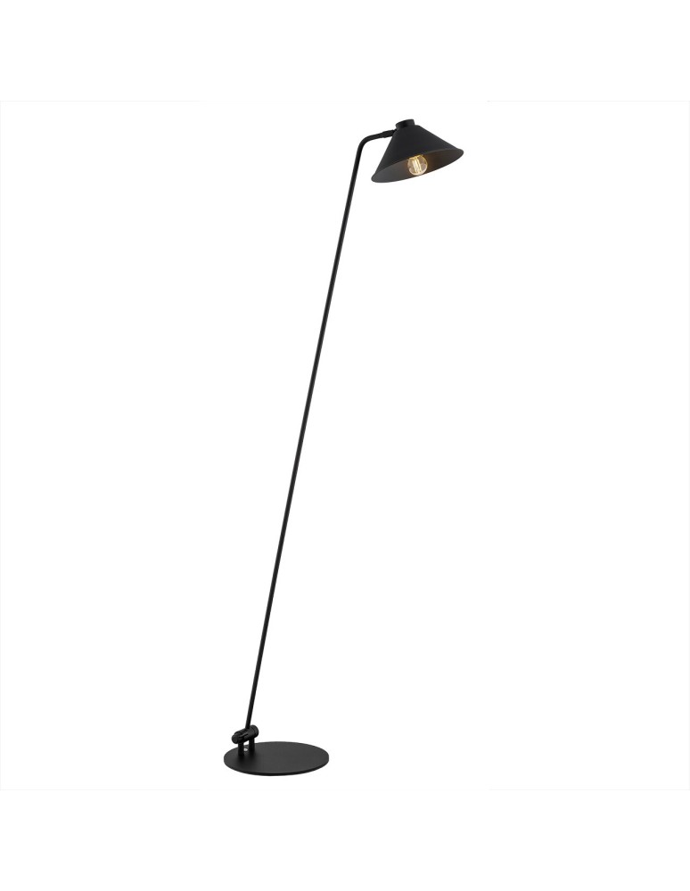 Argon GABIAN lampa podłogowa 1 pł. 1x15W (max) czarny struktura 4999