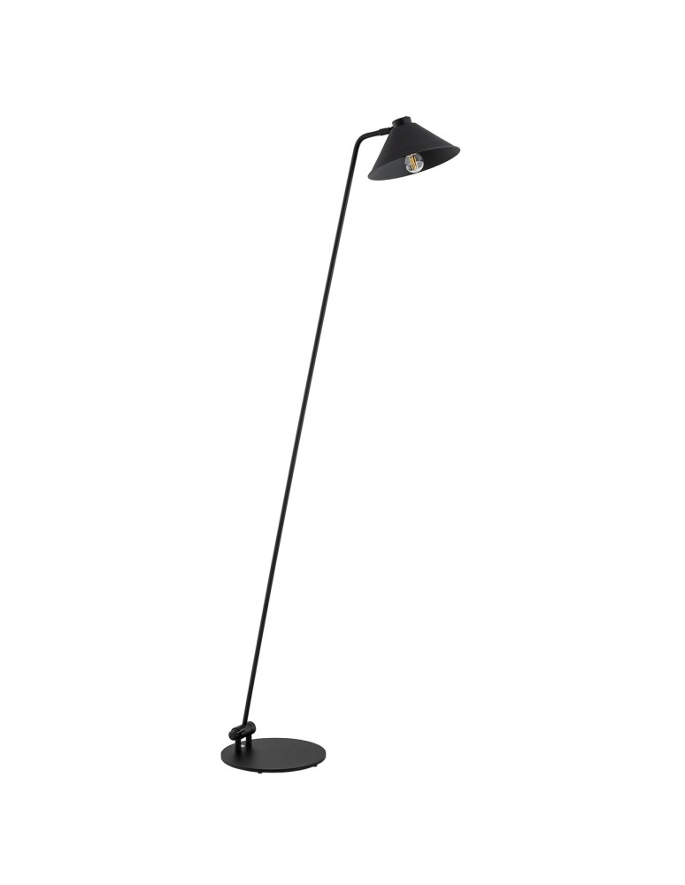 Argon GABIAN lampa podłogowa 1 pł. 1x15W (max) czarny struktura 4999
