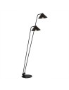 Argon GABIAN lampa podłogowa 2 pł. 2x15W (max) czarny struktura 7075
