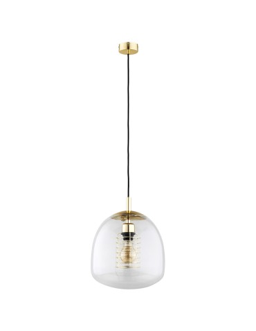 Argon GLEN lampa wisząca 1 pł. 1x15W (max) transparentny elementy mosiądzowane 4739 - produkt 2