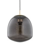 Lampy wiszące pojedyncze - Argon GLEN lampa wisząca 1 pł. 1x15W (max) dymny elementy mosiądzowane 4677 - produkt 3