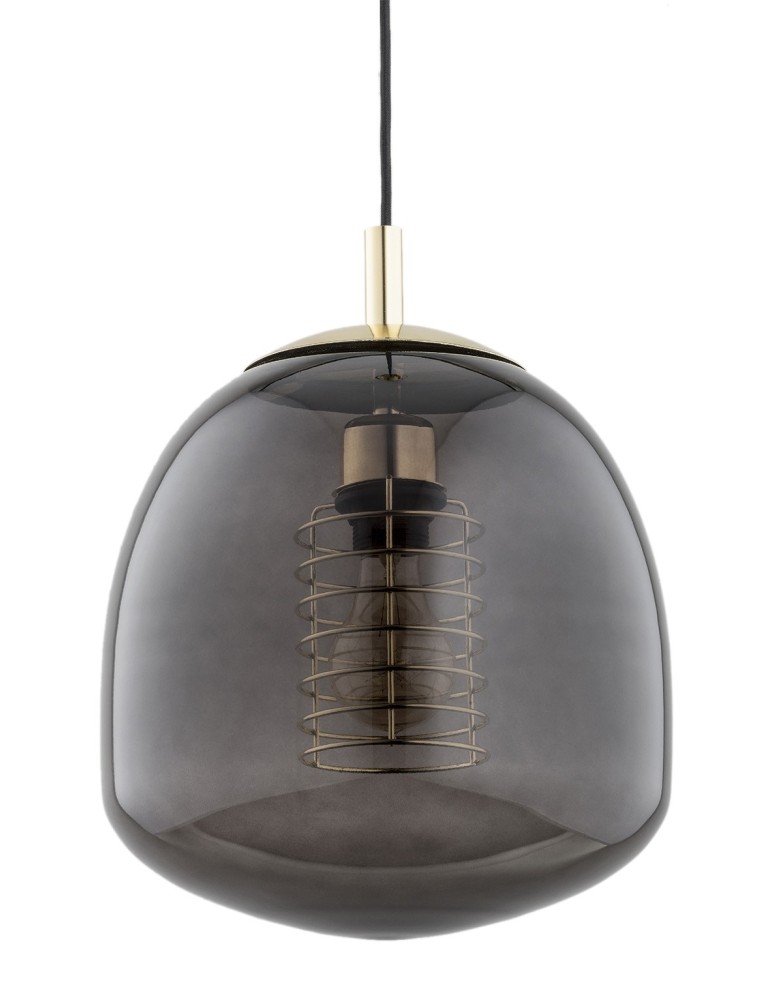 Argon GLEN lampa wisząca 1 pł. 1x15W (max) dymny elementy mosiądzowane 4677