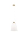 Argon JACKSON lampa wisząca 1 pł. 1x15W (max) opal mat elementy mosiądzowane 4698