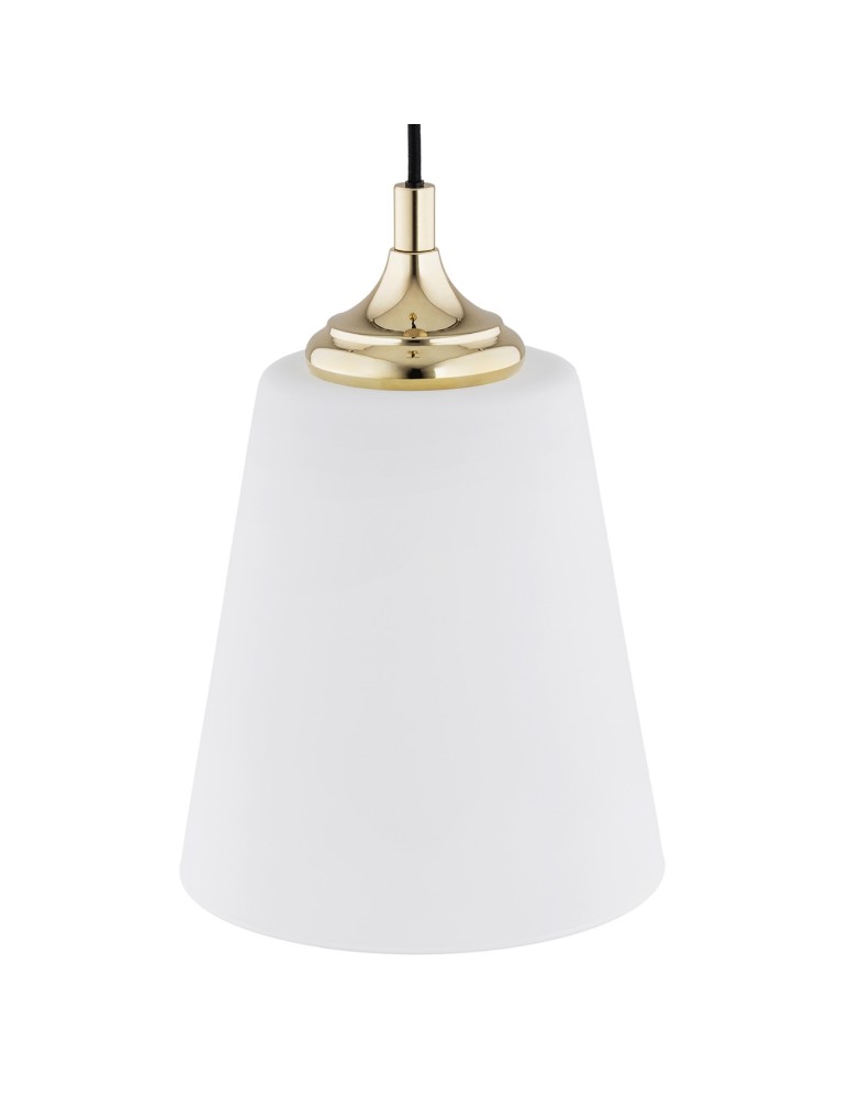 Argon JACKSON lampa wisząca 1 pł. 1x15W (max) opal mat elementy mosiądzowane 4698