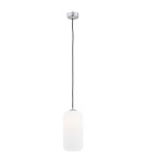 Lampy wiszące pojedyncze - Argon KALIMERA lampa wisząca 1 pł. 1x15W (max) opal mat chrom 4038 - product 1