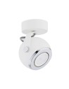 Argon KOS kinkiet 1 pł. 1x5W (max) biały struktura elementy chromowane 3519