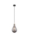 Argon OAKLAND lampa wisząca 1 pł. 1x6W (max) dymny czarny struktura 4716
