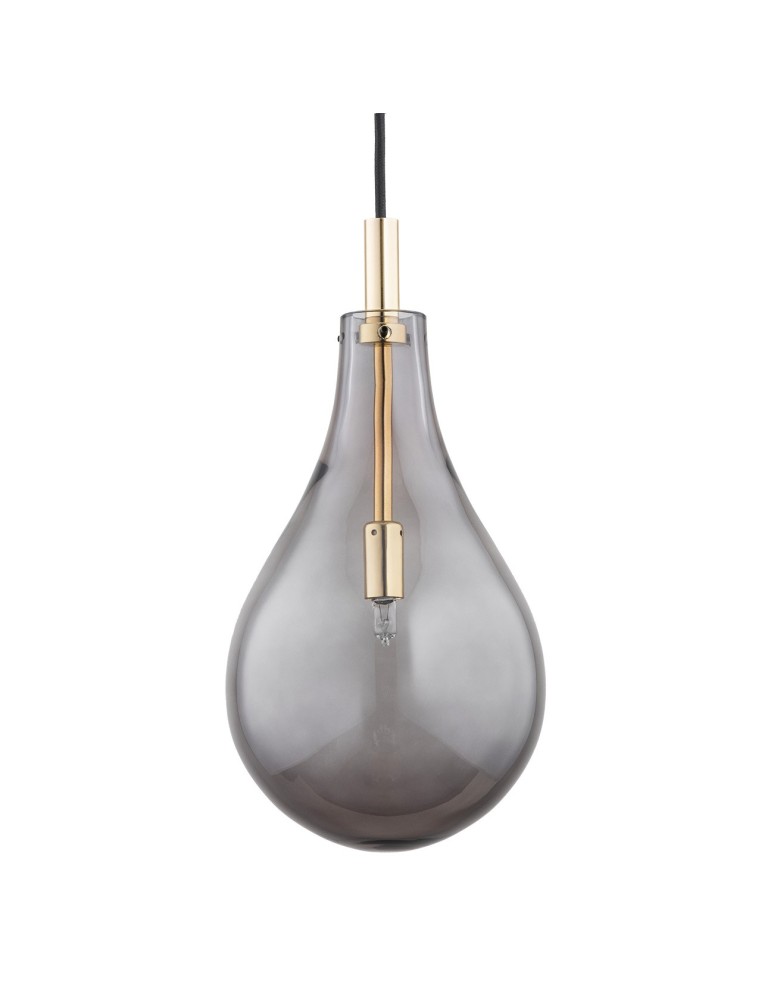 Argon OAKLAND lampa wisząca 1 pł. 1x6W (max) dymny czarny struktura 4716