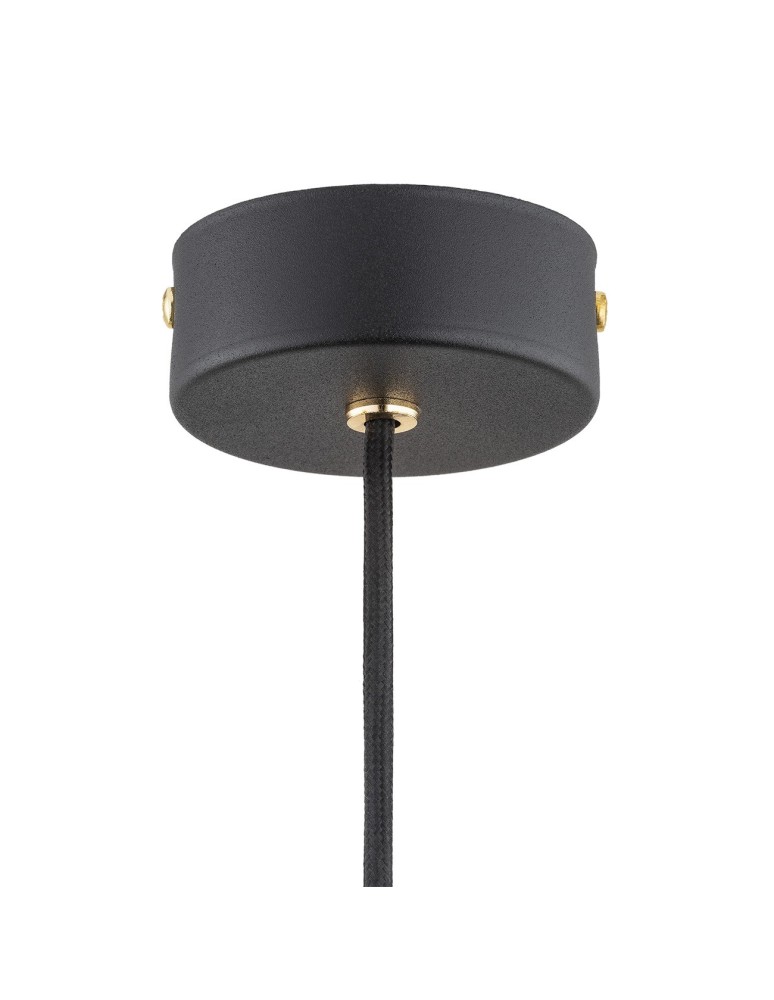 Argon OAKLAND lampa wisząca 1 pł. 1x6W (max) dymny czarny struktura 4716