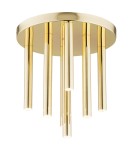 Lampy sufitowe nowoczesne - Argon SANDRINO PLUS plafon 7 pł. 7x6W (max) mosiądz 5056 - product 1