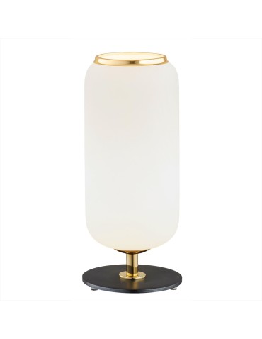 Argon VALIANO lampa stołowa 1 pł. 1x15W (max) opal mat czarny struktura 4994