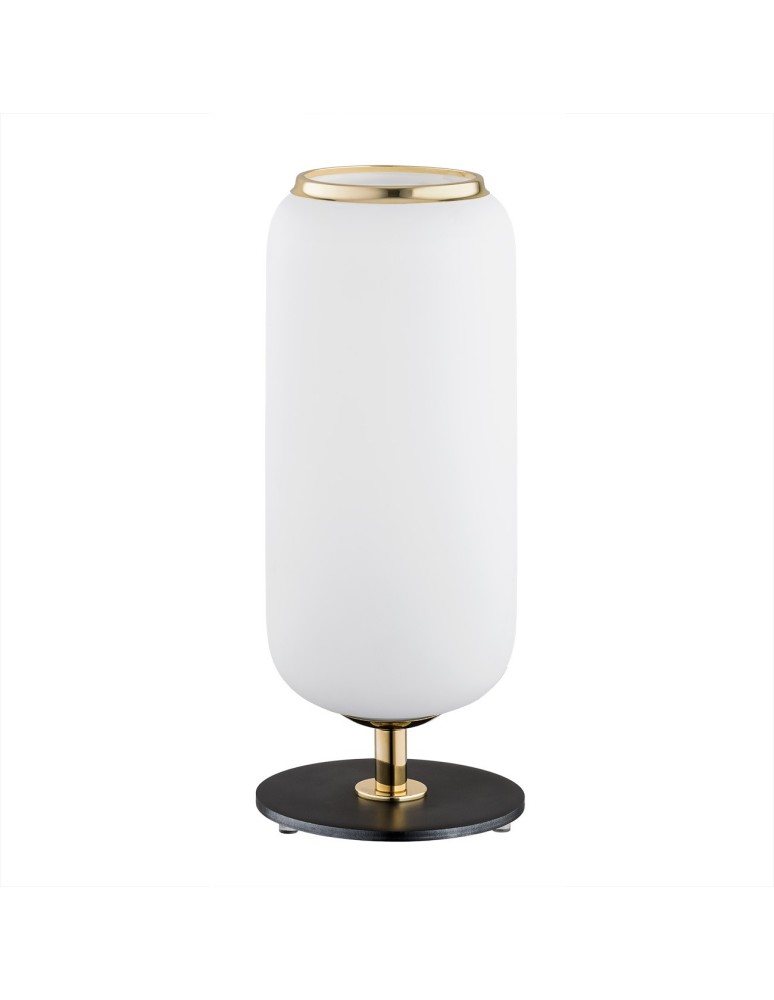 Lampy stołowe - Argon VALIANO lampa stołowa 1 pł. 1x15W (max) opal mat czarny struktura 4994 - product kolory-swiatla.pl 2
