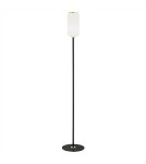 Lampy podłogowe - Argon VALIANO lampa podłogowa 1 pł. 1x15W (max) opal mat czarny struktura 4995 - product 1