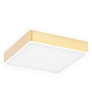Plafony LED - Argon ATLANTIS plafon LED średni 1x32W złoty połysk białe wykończenie 4051 - product 1