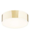 Argon ATLANTIS plafon LED średni 1x32W złoty połysk białe wykończenie 4078