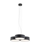 Lampy wiszące - Argon DARLING LED lampa wisząca 3 pł. led 3x22.5W czarny struktura 1223 - product 1