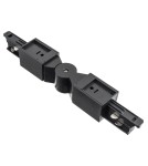 Akcesoria do szynoprzewodów 3 fazowych - Argon ARGON T-RACK SYSTEM ŁĄCZNIK ŁAMANY łącznik łamany czarny 4363 - product 1