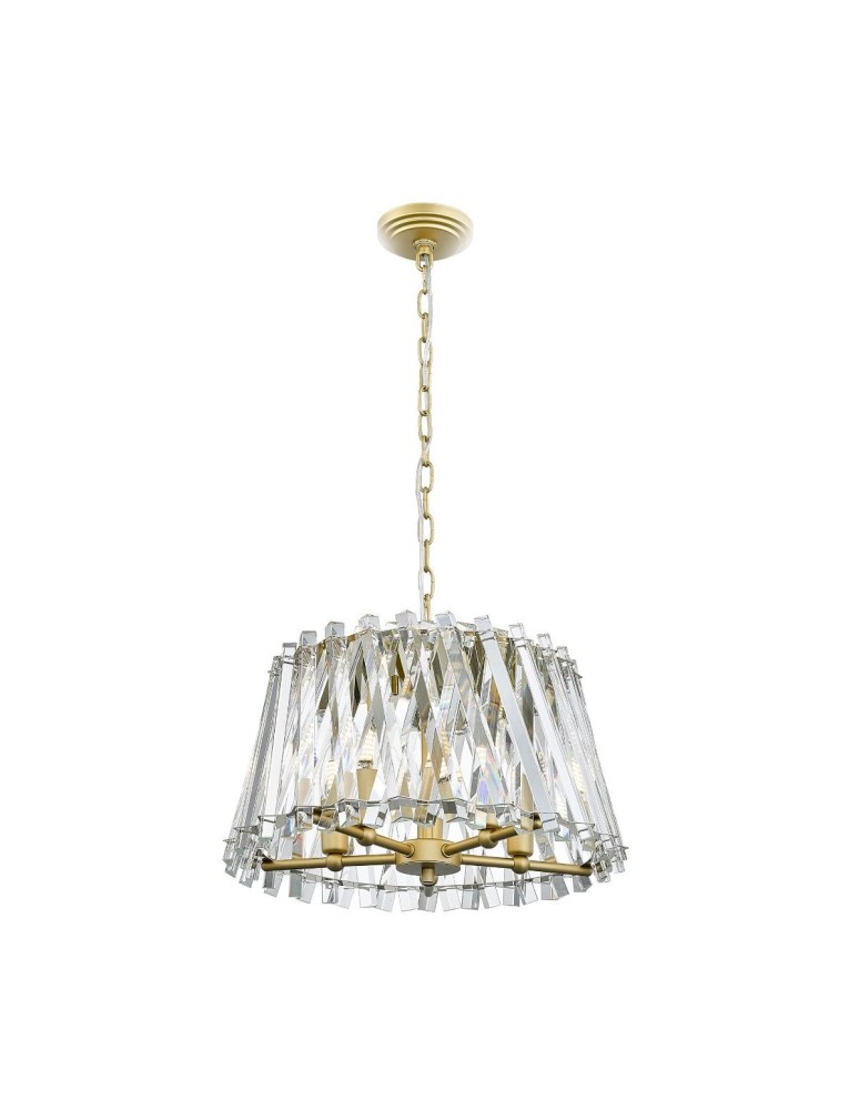 Żyrandole 5 punktowe - Zuma Line Mirabell lampa Wisząca P0465-05K-V7V7 złoty - produkt kolory-swiatla.pl 2