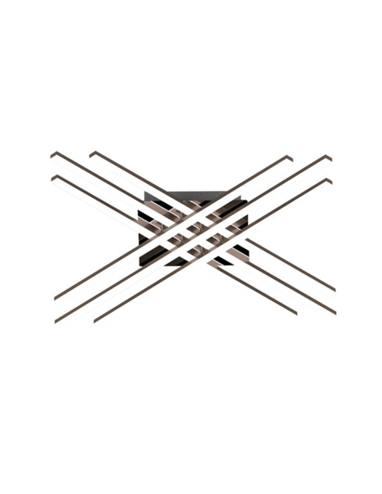 Lampy sufitowe LED - Zuma Line Cross Lampa Sufitowa PL99829-6 chrom - produkt kolory-swiatla.pl 1