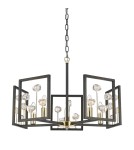 Żyrandole 5 punktowe - Zuma Line Caroline lampa Wisząca P0541-05A-SDAC czarny mat - product 1