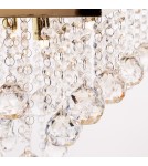Lampy sufitowe z kryształami - Zuma Line Rangel Lampa Sufitowa Złoty/Gold RLX92711-5GC - product 3