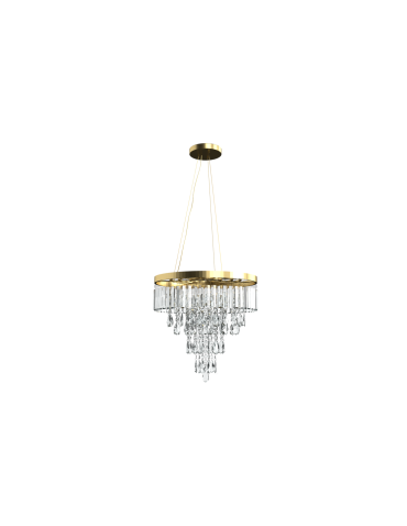Azzardo KALABRIA XL GO Lampa Wisząca lub Sufitowa (2w1) AZ4905