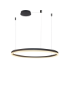 Azzardo HALO PENDANT 150 CCT BK + REMOTE CONTROL Wisząca z Pilotem Funkcje Ściemniania i Zmiany Barwy Światła AZ5347
