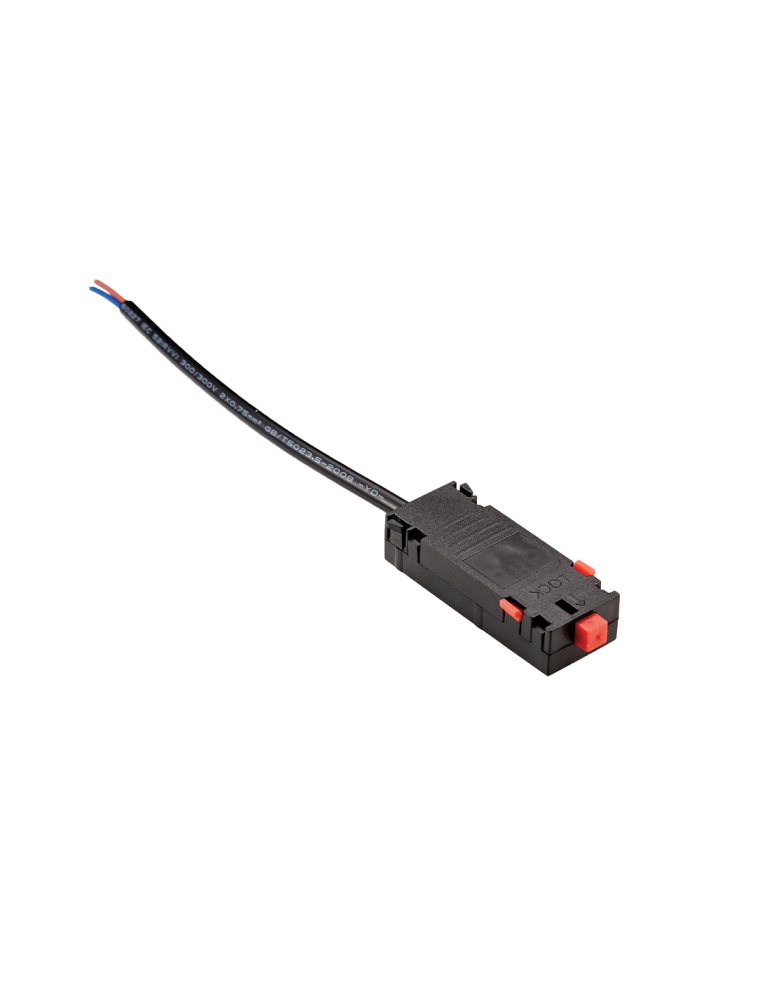 Azzardo BETA TRACK MAGNETIC 230V DRIVER CONNECTOR BK Podłączenie Zasilania Systemu BETA 230V AZ5154